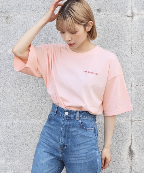 tiptop(ティップトップ)の「アソートハート&カラーロゴT(Tシャツ/カットソー・レディース・ブラック系その他/ホワイト系その他/ピンク/オフホワイト/ホワイト系その他2/ホワイト系その他3・FREE)」の19枚目の写真