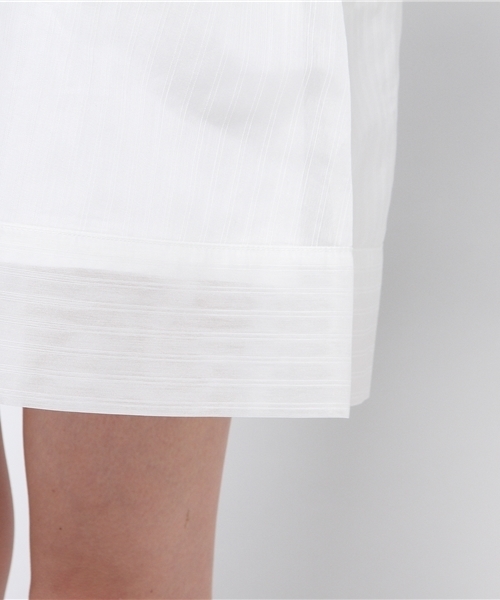 WEGO（ウィゴー）の「WEGO/シアーストライプスカート（スカート・レディース・ホワイト/サックスブルー・FREE）」の10枚目の写真