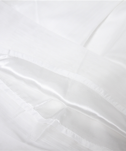 WEGO（ウィゴー）の「WEGO/シアーストライプスカート（スカート・レディース・ホワイト/サックスブルー・FREE）」の4枚目の写真