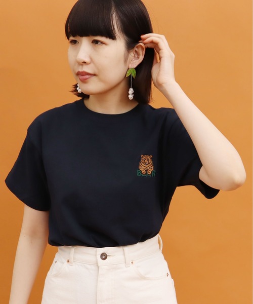 didizizi（ディディジジ）の「お花パールのピアス/イヤリング（ピアス（両耳用）・レディース・ブルー系その他/ブルー/オレンジ/オレンジ系その他・FREE）」の11枚目の写真