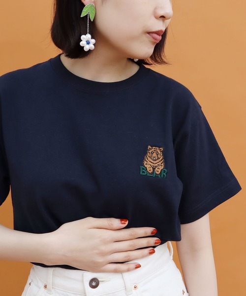 didizizi（ディディジジ）の「お花パールのピアス/イヤリング（ピアス（両耳用）・レディース・ブルー系その他/ブルー/オレンジ/オレンジ系その他・FREE）」の12枚目の写真