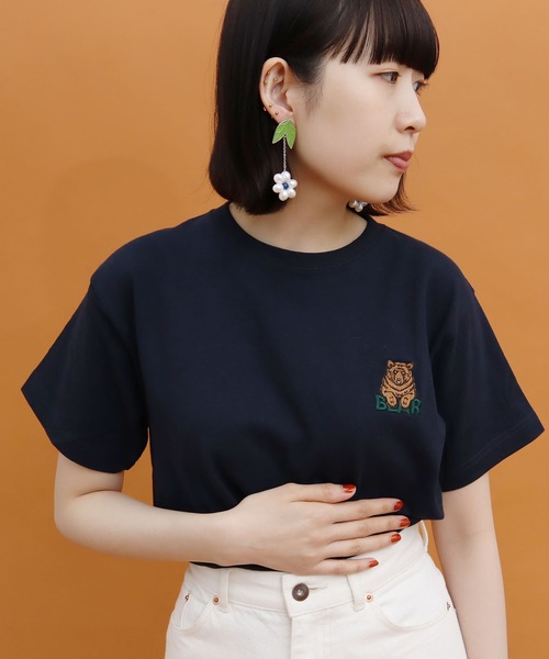 didizizi（ディディジジ）の「お花パールのピアス/イヤリング（ピアス（両耳用）・レディース・ブルー系その他/ブルー/オレンジ/オレンジ系その他・FREE）」の13枚目の写真