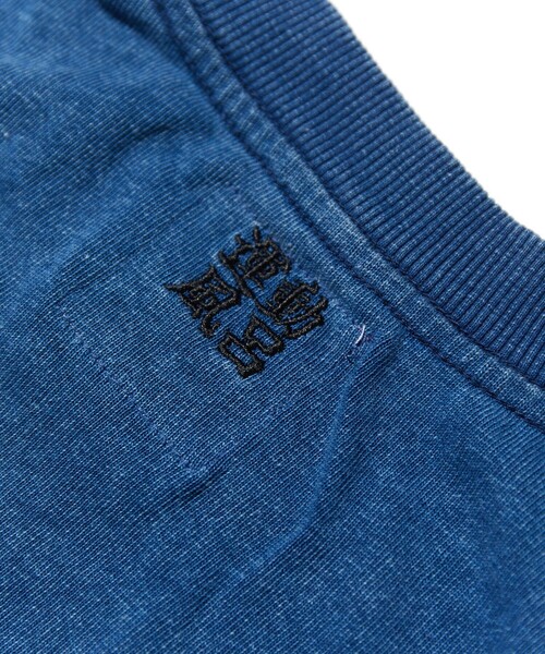 FREAK'S STORE(フリークスストア)の「FROCLUB/フロクラブ TRIPLE LOGO ピグメント半袖TEE/ピグメント(Tシャツ/カットソー・メンズ・ブラック/インディゴブルー/ホワイト/ホワイト系その他/マスタード・MEDIUM/LARGE/SMALL)」の13枚目の写真