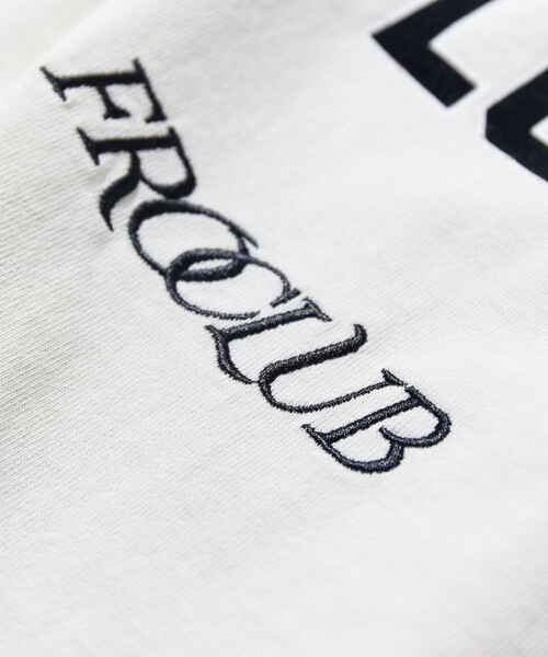 FREAK'S STORE(フリークスストア)の「FROCLUB/フロクラブ TRIPLE LOGO ピグメント半袖TEE/ピグメント(Tシャツ/カットソー・メンズ・ブラック/インディゴブルー/ホワイト/ホワイト系その他/マスタード・MEDIUM/LARGE/SMALL)」の19枚目の写真