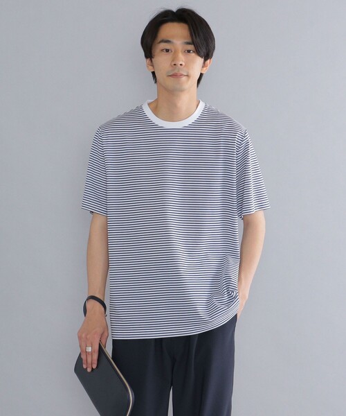 Ships 接触冷感 アイスタッチ プレーティングジャージー ソリッド ボーダー クルーネック Tシャツ Tシャツ カットソー Ships シップス のファッション通販 Zozotown Ships 接触冷感 アイスタッチ プレーティングジャージー ソリッド ボーダー クルーネック Tシャツ Tシャツ カットソー Ships シップス のファッション通販 Zozotown