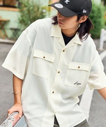Kappa/カッパ リラックスオープンカラー/レギュラーカラーシャツ オーバーサイズCPO半袖シャツ