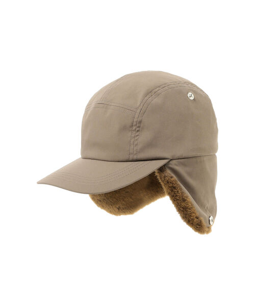 BEAMS LIGHTS（ビームスライツ）の「BEAMS LIGHTS / フライトキャップ（キャップ・メンズ・ブラック/カーキ・ONE SIZE）」の11枚目の写真