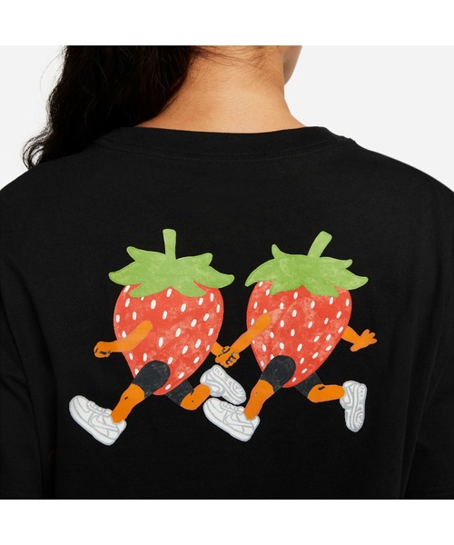 NIKE（ナイキ）の「ナイキ NIKE ナイキ ウィメンズ NSW ボクシー BERRY S/S Tシャツ（Tシャツ/カットソー・レディース・ブラック/ホワイト・XL/L/S/M）」の10枚目の写真