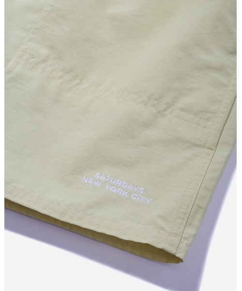 Saturdays NYC(サタデーズ ニューヨークシティ )の「Talley Swim Short(その他パンツ・メンズ・ミント/ブルー/キナリ・XL/X-SMALL/M/S/L)」の9枚目の写真