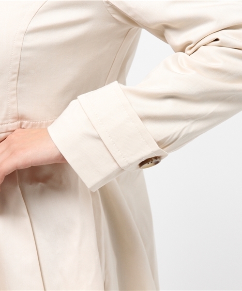 one after another NICE CLAUP(ワンアフターアナザーナイスクラップ)の「【ナイスクラップ】オンナノココート(その他アウター・レディース・アイボリー/ベージュ/ネイビー・MEDIUM/LARGE)」の12枚目の写真