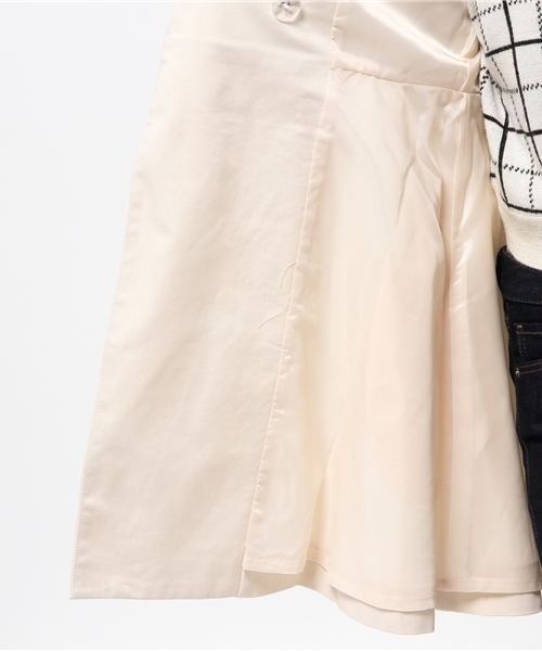 one after another NICE CLAUP(ワンアフターアナザーナイスクラップ)の「【ナイスクラップ】オンナノココート(その他アウター・レディース・アイボリー/ベージュ/ネイビー・MEDIUM/LARGE)」の6枚目の写真