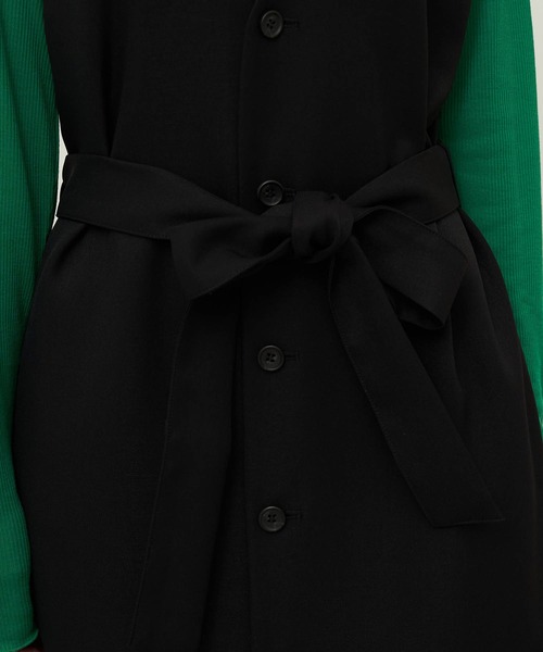 ROPE' PICNIC(ロペピクニック)の「2WAY/Powder Twill Stretch ジレジャンスカ(ジャンパースカート・レディース・ブラック/ダークブラウン/ライトグレー・38/36)」の12枚目の写真