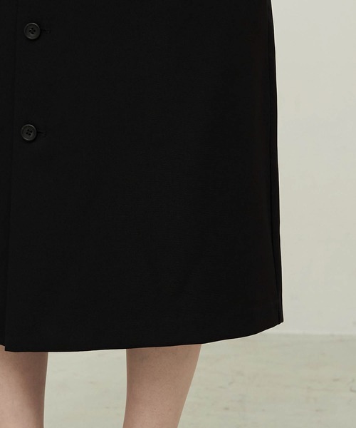 ROPE' PICNIC(ロペピクニック)の「2WAY/Powder Twill Stretch ジレジャンスカ(ジャンパースカート・レディース・ブラック/ダークブラウン/ライトグレー・38/36)」の10枚目の写真