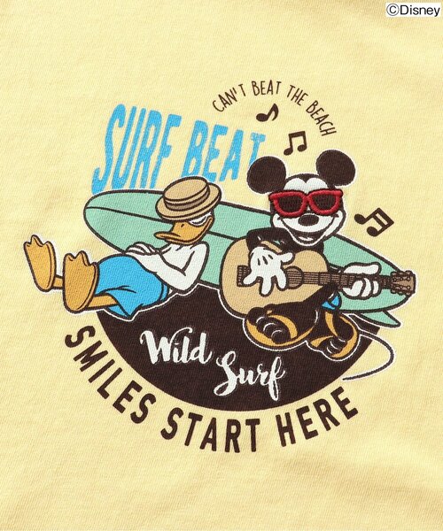 Disney（ディズニー）の「ディズニーキャラクター 5柄Tシャツ（Tシャツ/カットソー・キッズ・イエロー/サックスブルー/チャコール/グリーン/レッド・90/130/140/110/80/100/120）」の22枚目の写真