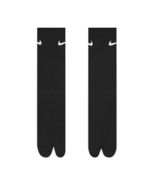 NIKE（ナイキ）の「ナイキ エブリデイ プラス ライトウェイト クルー ソックス / Nike Everyday Plus Lightweight Crew Socks（ソックス/靴下・メンズ・ブラック/ホワイト・25-27/23-25/27-29/21-23）」の3枚目の写真