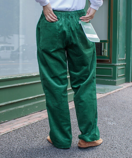 GLOSTER(グロスター)の「【GLOSTER/グロスター】コーデュロイ カラーイージーパンツ シェフパンツ ユニセックス(その他パンツ・メンズ・ブラック/ベージュ/グリーン/アイボリー/ブラック系その他/ベージュ系その他/グリーン系その他・S/M/L)」の7枚目の写真