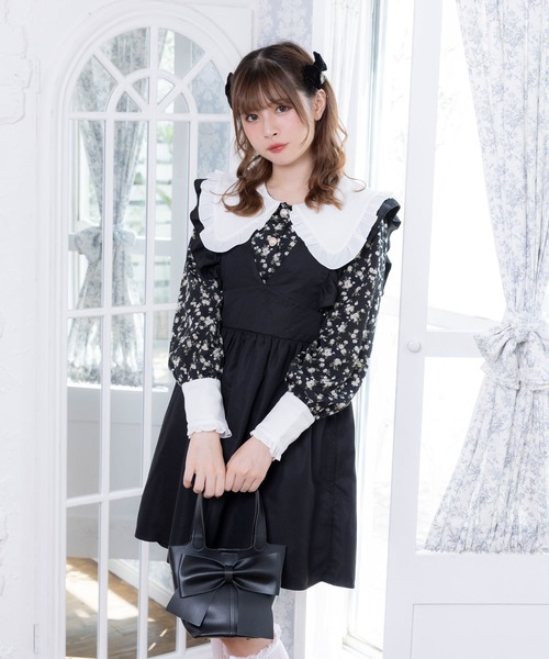 奏鳴曲を奏でる刺繍ジャンパースカートとフリルリボンブラウス edited_pic_18_b7245a8a-654b-