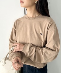 POLOCHAMPS/ポロチャンプス 別注 ワンポイント刺繍 オーバーサイズ ロンT