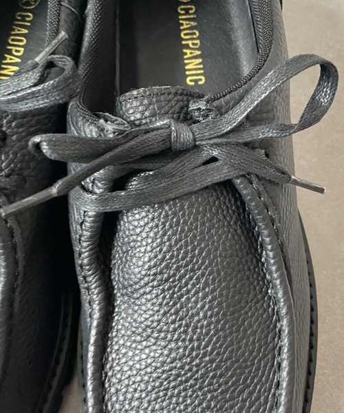 CIAOPANIC（チャオパニック）の「レザーチロリアンシューズ（ドレスシューズ・メンズ・ブラック・26/27/28）」の15枚目の写真