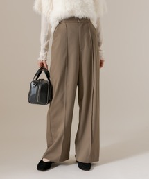 [mline]センターステッチワイドパンツ