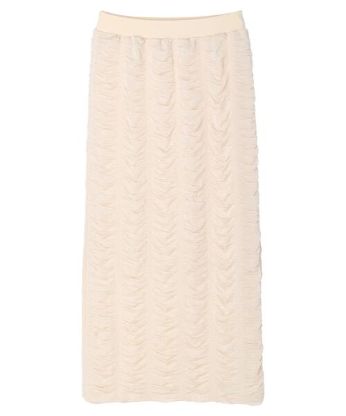 Green　Parks（グリーンパークス）の「・SUGAR SPOON シャーリングナロースカート（スカート・レディース・ブラウン/ブラック/アイボリー・FREE）」の19枚目の写真