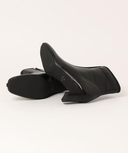 notch.（ノッチ）の「センターシームブーツ（ブーツ・レディース・オフホワイト/ブラック・M/L）」の3枚目の写真