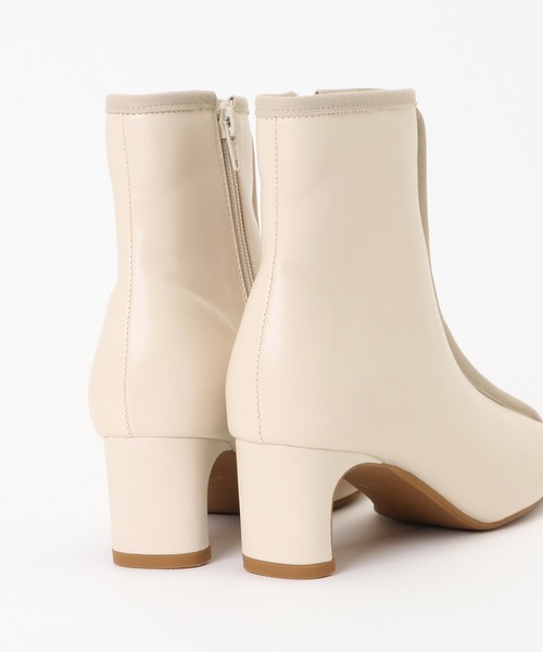 notch.（ノッチ）の「センターシームブーツ（ブーツ・レディース・オフホワイト/ブラック・M/L）」の6枚目の写真