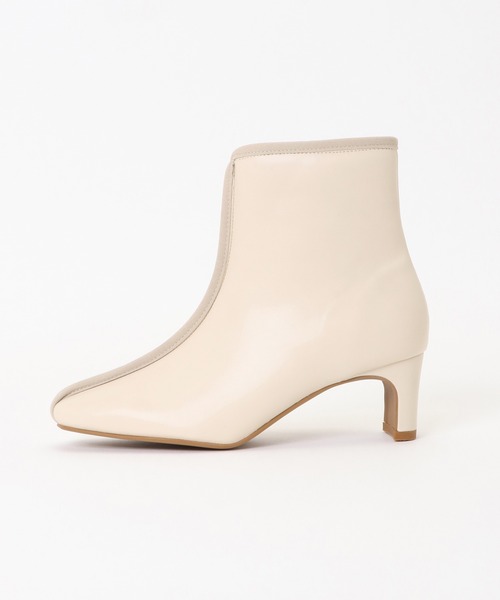 notch.（ノッチ）の「センターシームブーツ（ブーツ・レディース・オフホワイト/ブラック・M/L）」の7枚目の写真