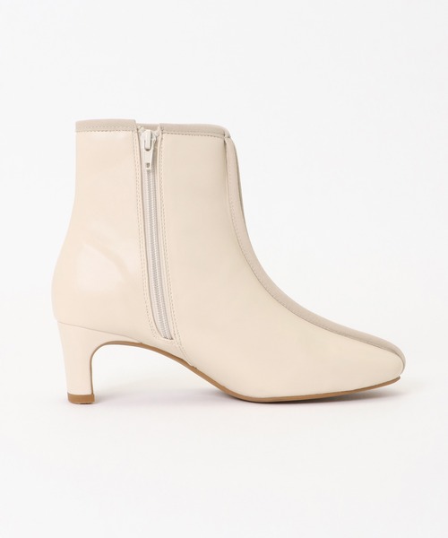 notch.（ノッチ）の「センターシームブーツ（ブーツ・レディース・オフホワイト/ブラック・M/L）」の8枚目の写真