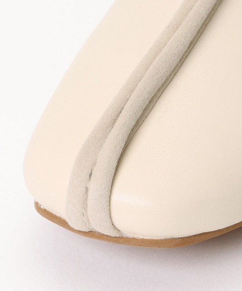 notch.（ノッチ）の「センターシームブーツ（ブーツ・レディース・オフホワイト/ブラック・M/L）」の12枚目の写真