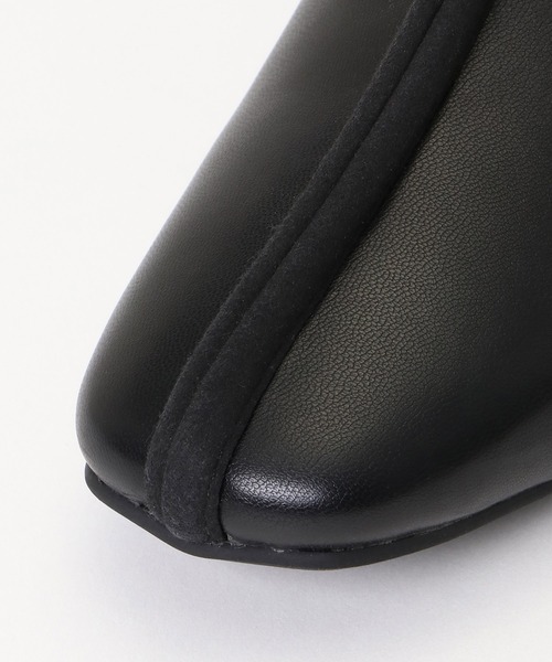 notch.（ノッチ）の「センターシームブーツ（ブーツ・レディース・オフホワイト/ブラック・M/L）」の16枚目の写真