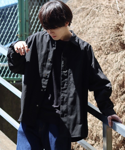 SITRY（シトリー）の「Oversize Stitch Tirol Shirt/オーバーサイズ