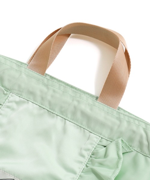 Ocean&Ground（オーシャン&グラウンド）の「ナップサック FRILL（ショルダーバッグ・キッズ・ライトブルー/ブラック/ライトピンク/ミント・FREE）」の8枚目の写真