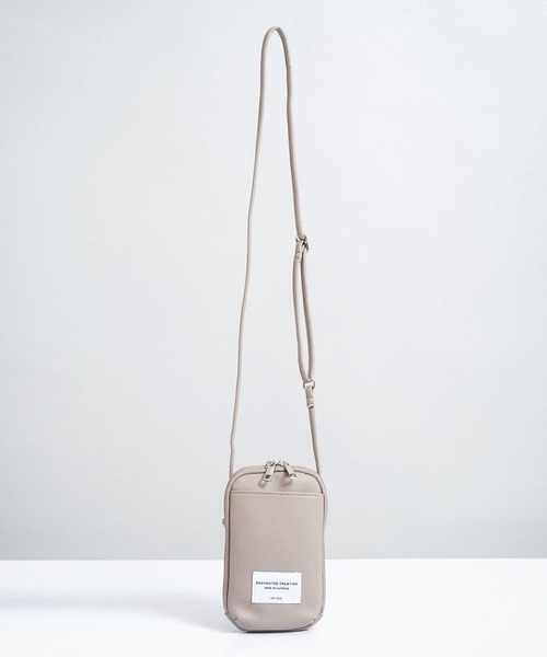ALTROSE（アルトローズ）の「［ALTROSE/アルトローズ］マルチポシェット スマホ お財布 ショルダーバッグ（ショルダーバッグ・レディース・グレー/グリーン/アイボリー/ブラック/オレンジ/ブルー・FREE）」の3枚目の写真