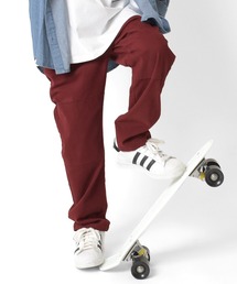 GLAZOS | カラーツイルダブルニーパンツ(その他パンツ)