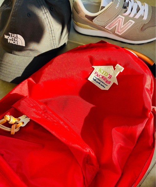 FREDRIK PACKERS（フレドリックパッカーズ）の「FREDRIK PACKERS / DAY PACK KIDS（バックパック/リュック・キッズ・ブラック/オリーブ/ブルー/ネイビー/イエロー/ピンク/レッド・ONESIZE）」の9枚目の写真