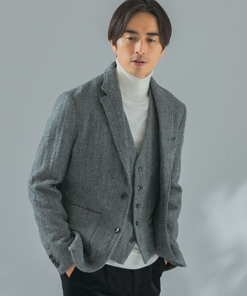 セール】『XLサイズあり』ハリスツイードジャケット（その他アウター
