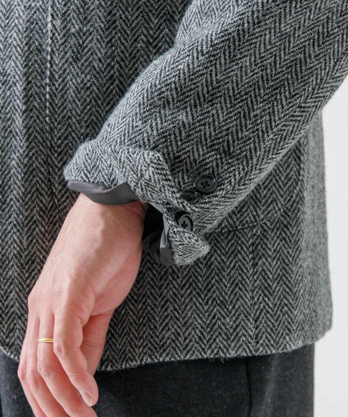 セール】『XLサイズあり』ハリスツイードジャケット（その他