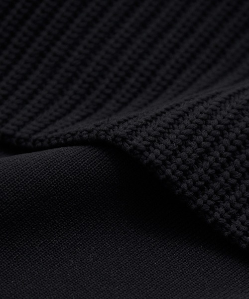 ADAM ET ROPE'（アダムエロペ）の「【サステナブル】ニットセットワンピース（ワンピース・レディース・ブラック/ホワイト・FREE）」の22枚目の写真