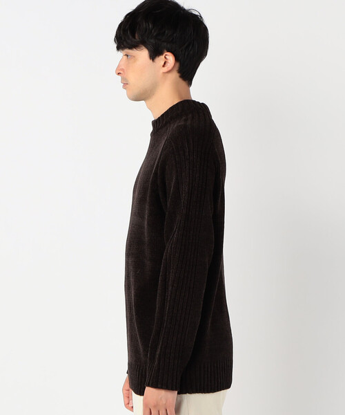 COMME CA ISM(コムサイズム)の「モール モックネックプルオーバー(ニット/セーター・メンズ・ライトグレー/ダークブラウン/ブラック/カーキ・MEDIUM/LARGE/X-LARGE)」の12枚目の写真