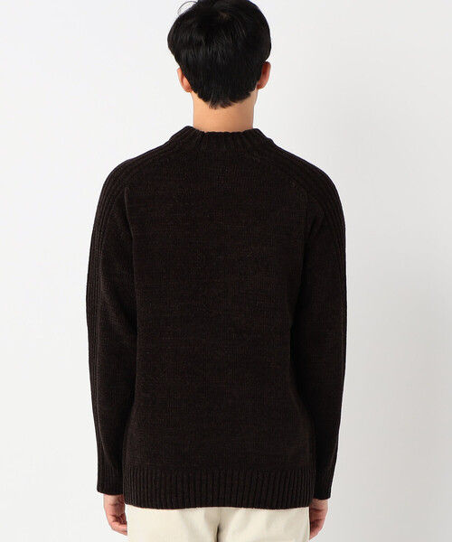 COMME CA ISM(コムサイズム)の「モール モックネックプルオーバー(ニット/セーター・メンズ・ライトグレー/ダークブラウン/ブラック/カーキ・MEDIUM/LARGE/X-LARGE)」の13枚目の写真