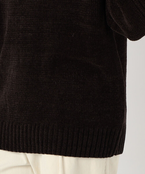 COMME CA ISM(コムサイズム)の「モール モックネックプルオーバー(ニット/セーター・メンズ・ライトグレー/ダークブラウン/ブラック/カーキ・MEDIUM/LARGE/X-LARGE)」の17枚目の写真