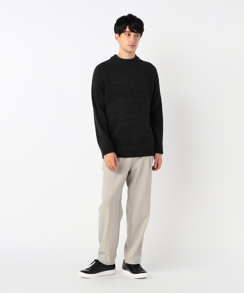 COMME CA ISM(コムサイズム)の「モール モックネックプルオーバー(ニット/セーター・メンズ・ライトグレー/ダークブラウン/ブラック/カーキ・MEDIUM/LARGE/X-LARGE)」の18枚目の写真