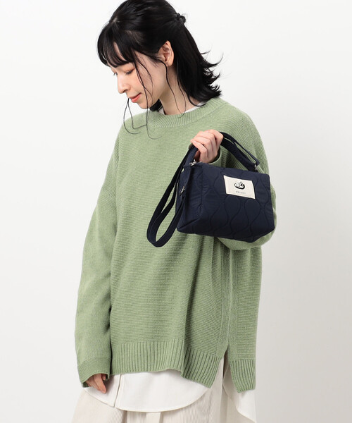 ONIGIRI(オニギリ)の「キルトバッグ(ショルダーバッグ・レディース・カーキ/ネイビー/ブラウン・FREE)」の3枚目の写真