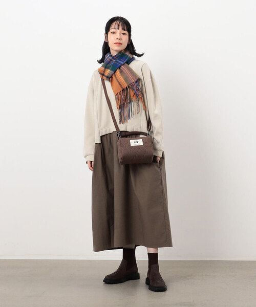 ONIGIRI(オニギリ)の「キルトバッグ(ショルダーバッグ・レディース・カーキ/ネイビー/ブラウン・FREE)」の6枚目の写真