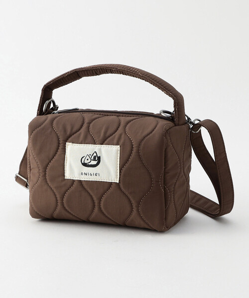 ONIGIRI(オニギリ)の「キルトバッグ(ショルダーバッグ・レディース・カーキ/ネイビー/ブラウン・FREE)」の10枚目の写真