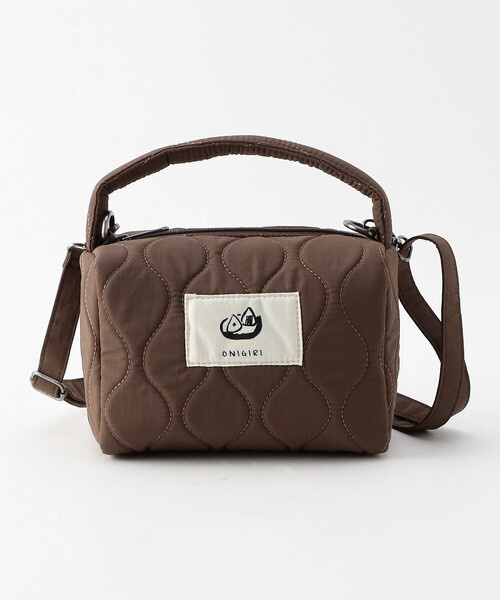 ONIGIRI(オニギリ)の「キルトバッグ(ショルダーバッグ・レディース・カーキ/ネイビー/ブラウン・FREE)」の12枚目の写真