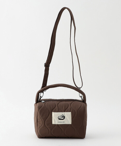 ONIGIRI(オニギリ)の「キルトバッグ(ショルダーバッグ・レディース・カーキ/ネイビー/ブラウン・FREE)」の16枚目の写真