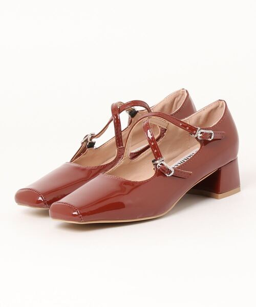 Burner(バーナー)の「【OKUOKU 0909】クロスストラップ パンプス oku-shoes-676835937972-44(バレエシューズ・メンズ・C/A/B・35/36/37/38/39)」の6枚目の写真
