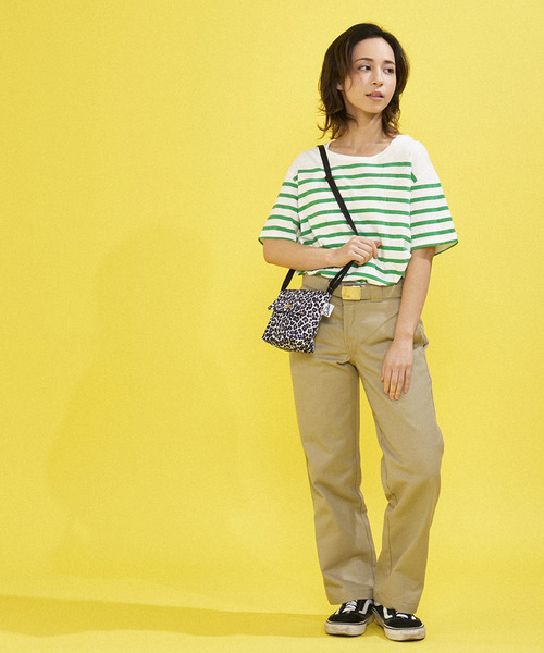 Drifter(ドリフター)の「FLAP POUCH/フラップポーチ(ショルダーバッグ・レディース・ホワイト系その他/パープル/ブラック/ダークグリーン/ゼブラ/ブラック系その他2/レオパード・FREE)」の9枚目の写真